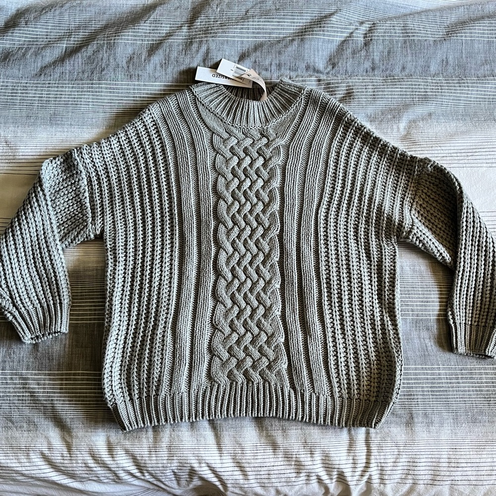 Oversized Chunky Knit Sweater